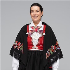 Bilde av Bunad fra Vest-Agder med rynkestakk